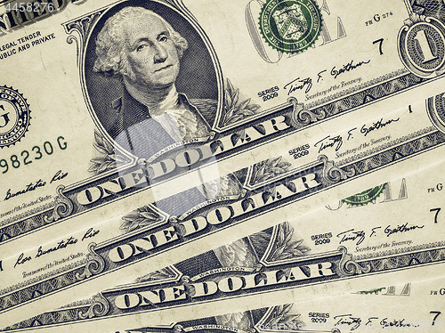 Image of Vintage Dollar notes 1 Dollar