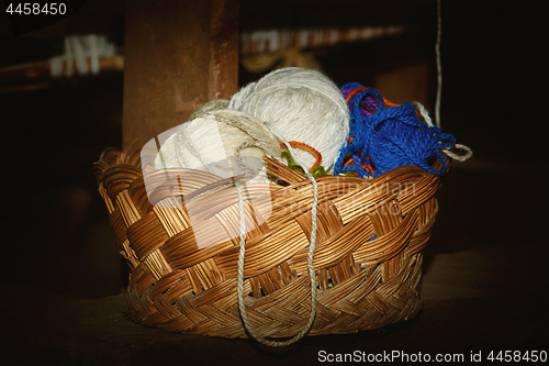 Image of Yarn in the Basket