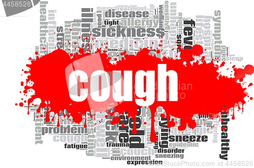 Image of Cough word cloud design