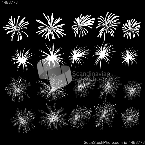 Image of Set of fireworks, part 1