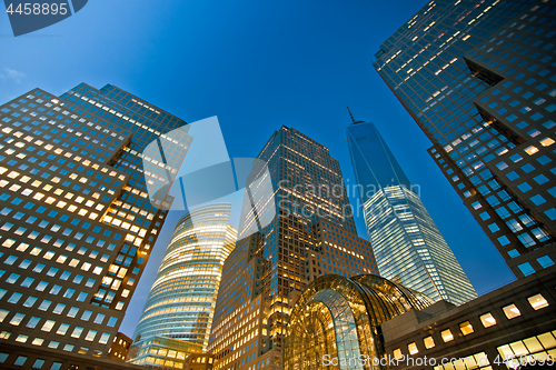 Image of Buildings night view