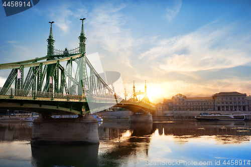 Image of Bridge and university