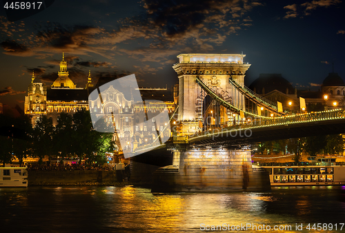 Image of Illumination of Chain Bridge