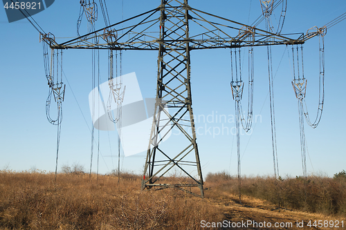 Image of Electric lines collapsed