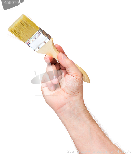 Image of Hand with paint brush