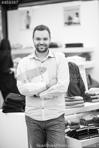 Image of man in Clothing Store