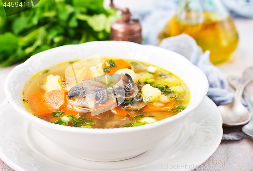 Image of fresh soup