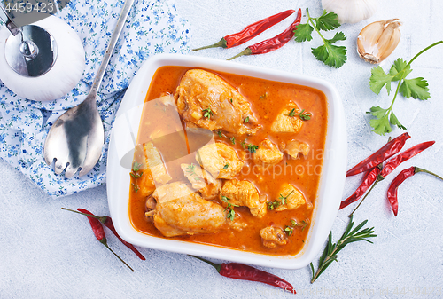 Image of chicken curry