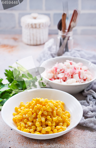 Image of ingredients for salad