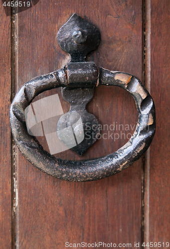 Image of Old door knocker