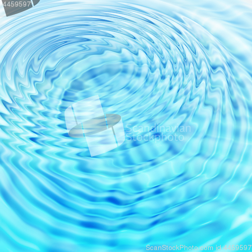 Image of Background with abstract round water ripples