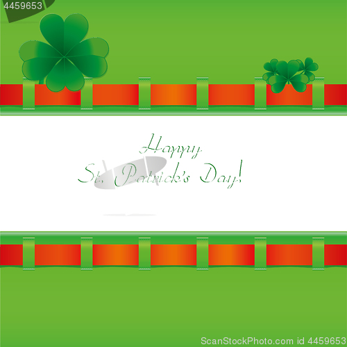 Image of St. Patrick`s day invitation