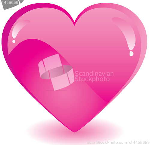 Image of Pink Valentine heart