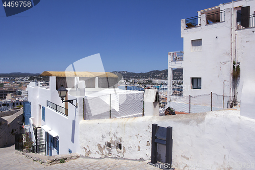 Image of Ibiza old town, called Dalt Vila