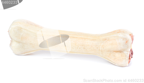 Image of Dog bone food on white