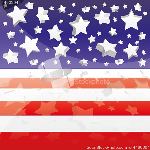 Image of Background with elements of USA flag