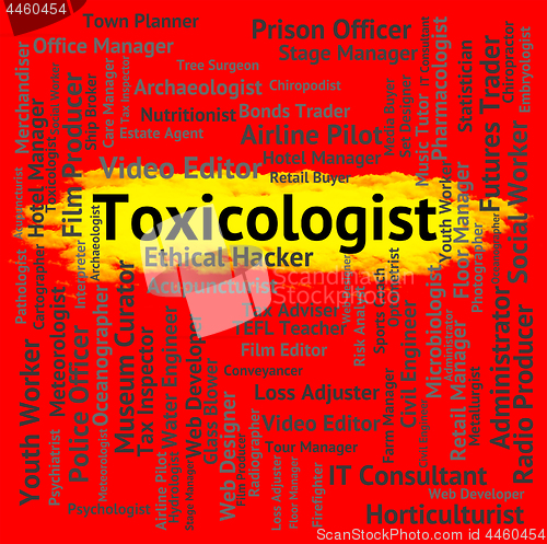 Image of Toxicologist Job Indicates Hiring Work And Jobs