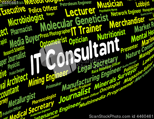 Image of Information Technology Consultant Represents Employment Connecti