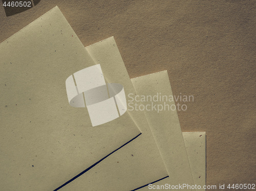 Image of Vintage looking Letter envelope on a table