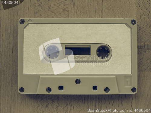 Image of Vintage looking Tape cassette