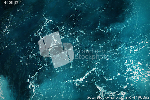 Image of deep blue sea water texture