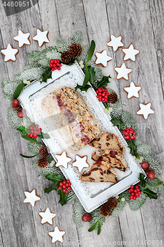 Image of Stollen Christmas Cake