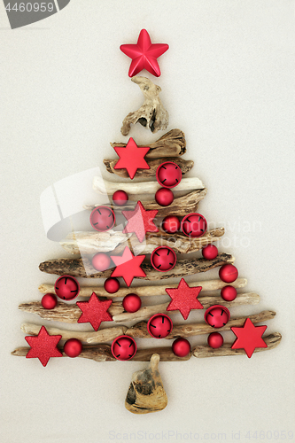 Image of Abstract Driftwood Christmas Tree