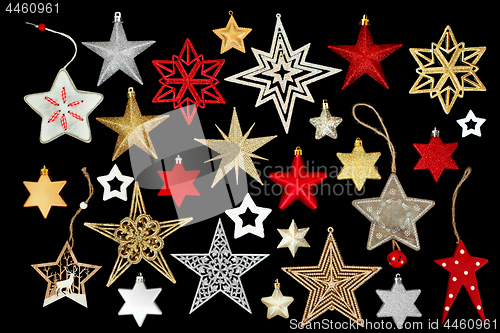 Image of Christmas Tree Star Decorations