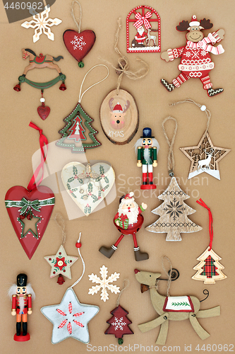 Image of Retro Christmas Decorations