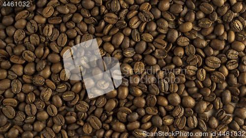 Image of Natural background of roasted coffee beans