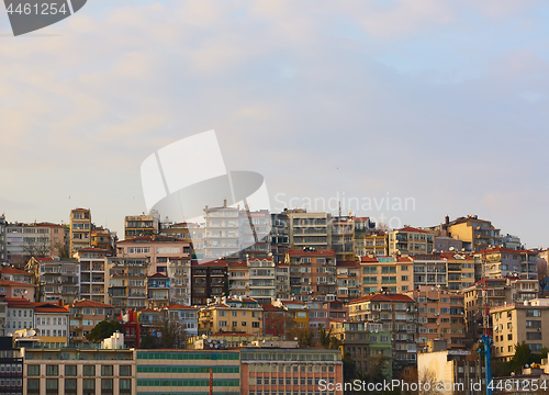 Image of Istanbul the capital of Turkey, eastern tourist city.