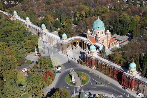 Image of Mirogoj graveyard in Zagreb, Croatia