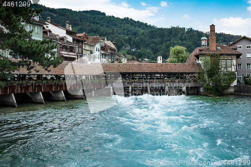 Image of View of the city Thun