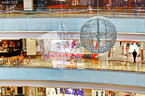 Image of Shopping complex Afimall City is located in business center Moscow City.