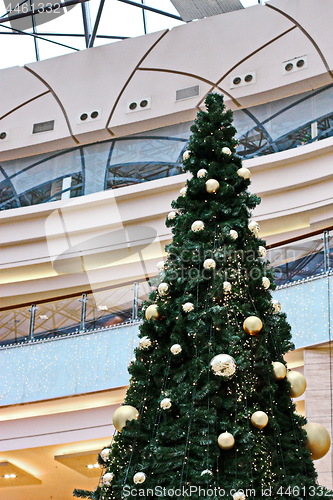 Image of Shopping complex Afimall City is located in business center Moscow City.