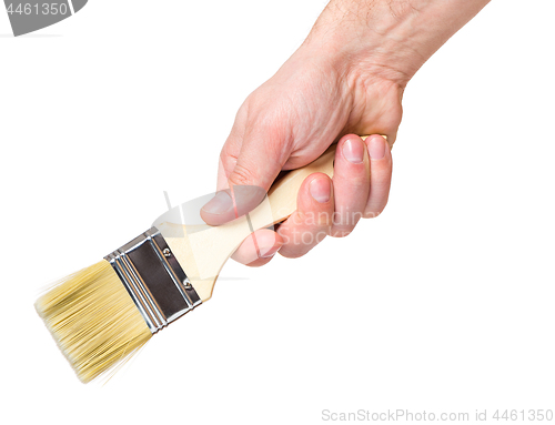 Image of Hand with paint brush