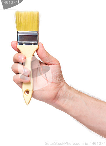 Image of Hand with paint brush