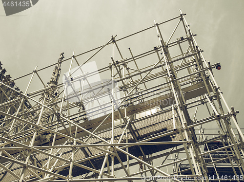 Image of Vintage looking Scaffolding