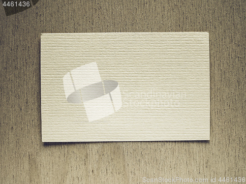 Image of Vintage looking Blank paper tag label