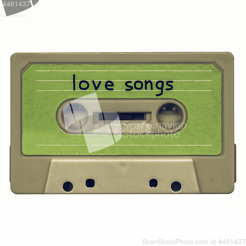 Image of Vintage looking Tape cassette