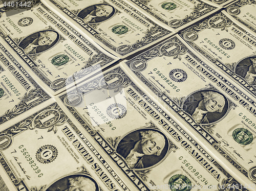 Image of Vintage Dollar notes 1 Dollar