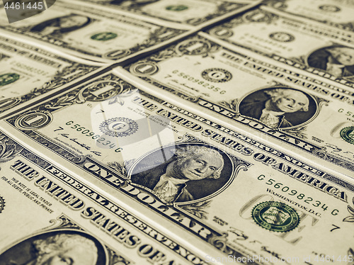 Image of Vintage Dollar notes 1 Dollar
