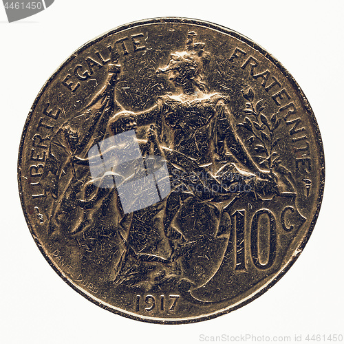Image of Vintage France coin
