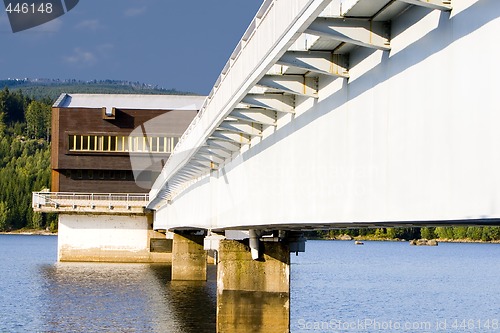 Image of Bridge over Mountain Lake