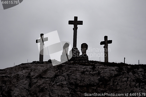Image of Crosses on the hill