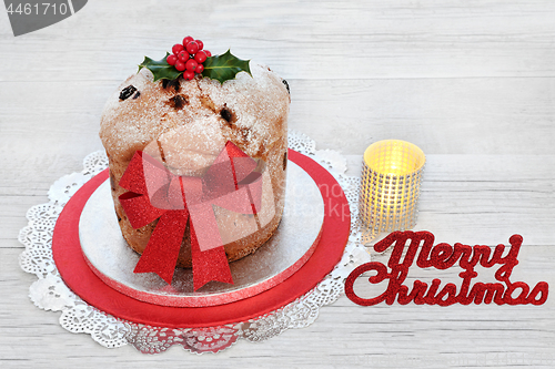 Image of Panettone Christmas Cake
