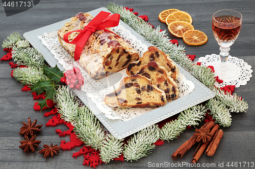 Image of Stollen Christmas Cake