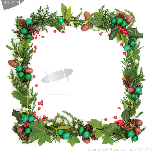 Image of Christmas Square Wreath