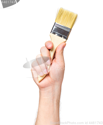 Image of Hand with paint brush