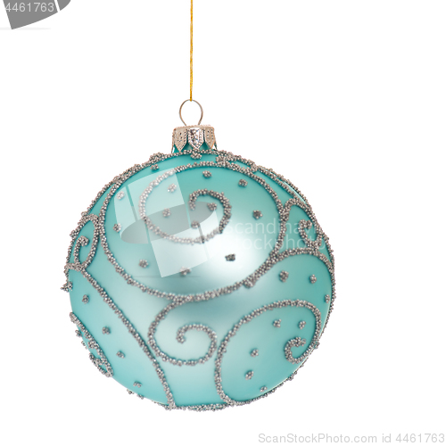 Image of Christmas bauble on white